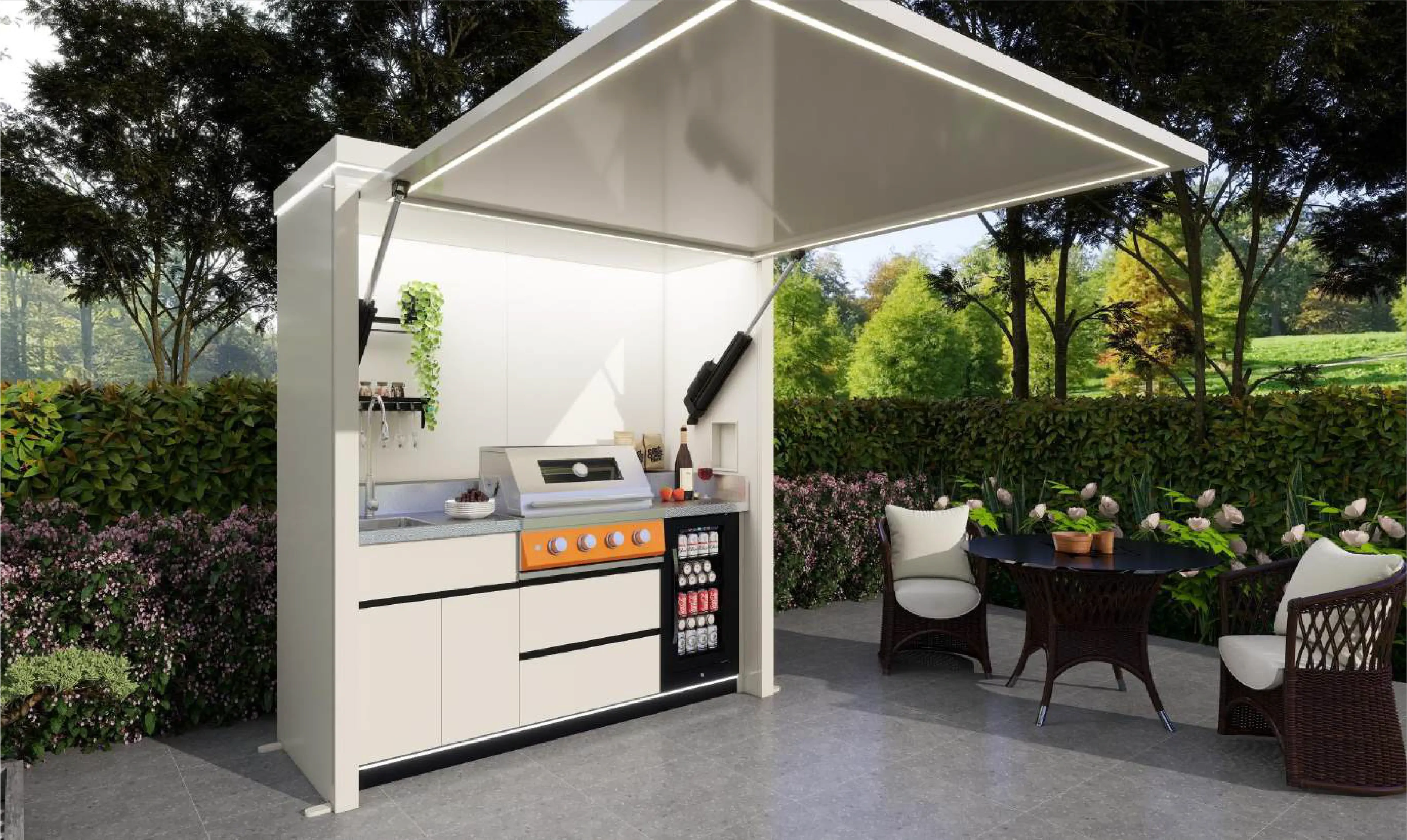 Mini BBQ Pod