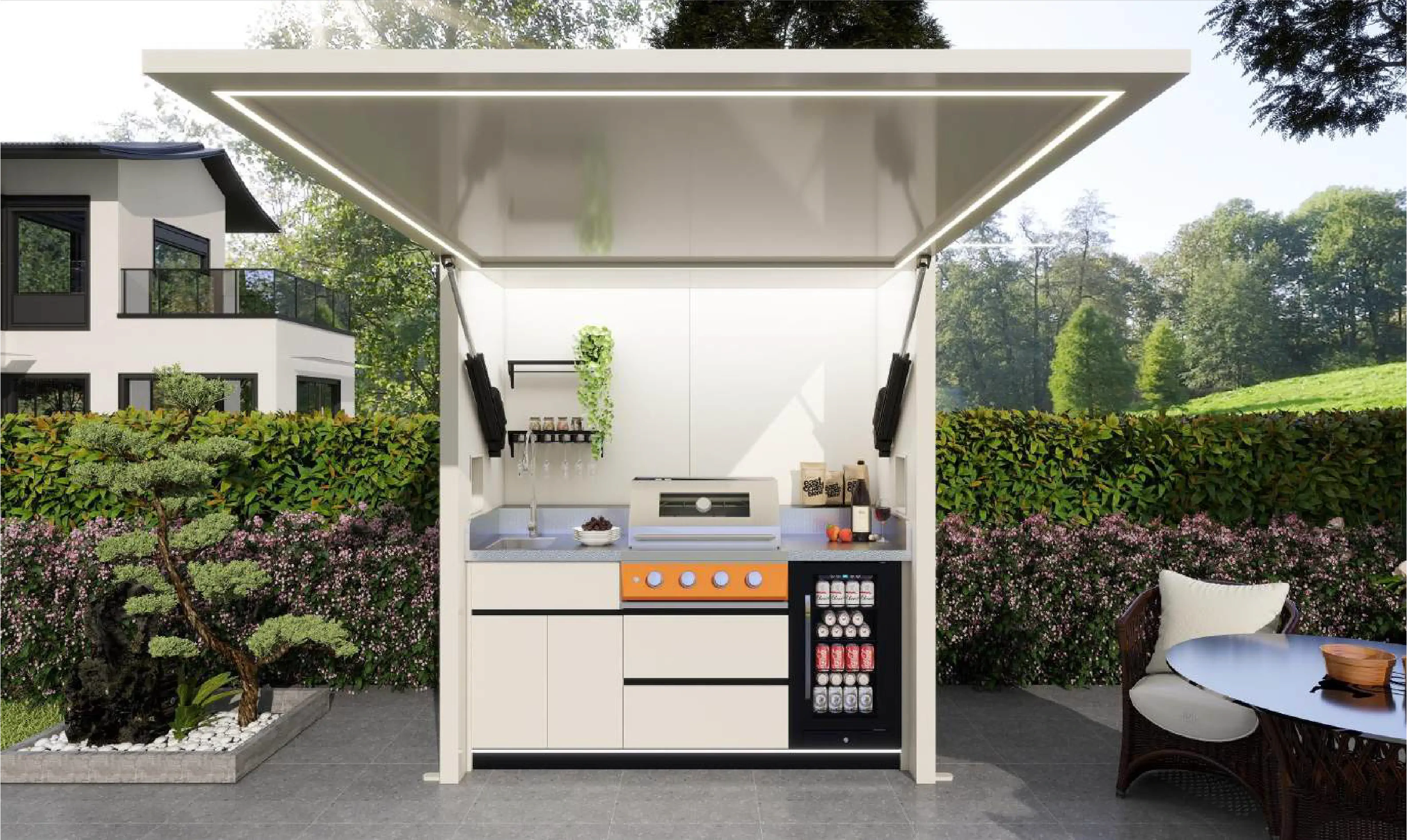 Mini BBQ Pod