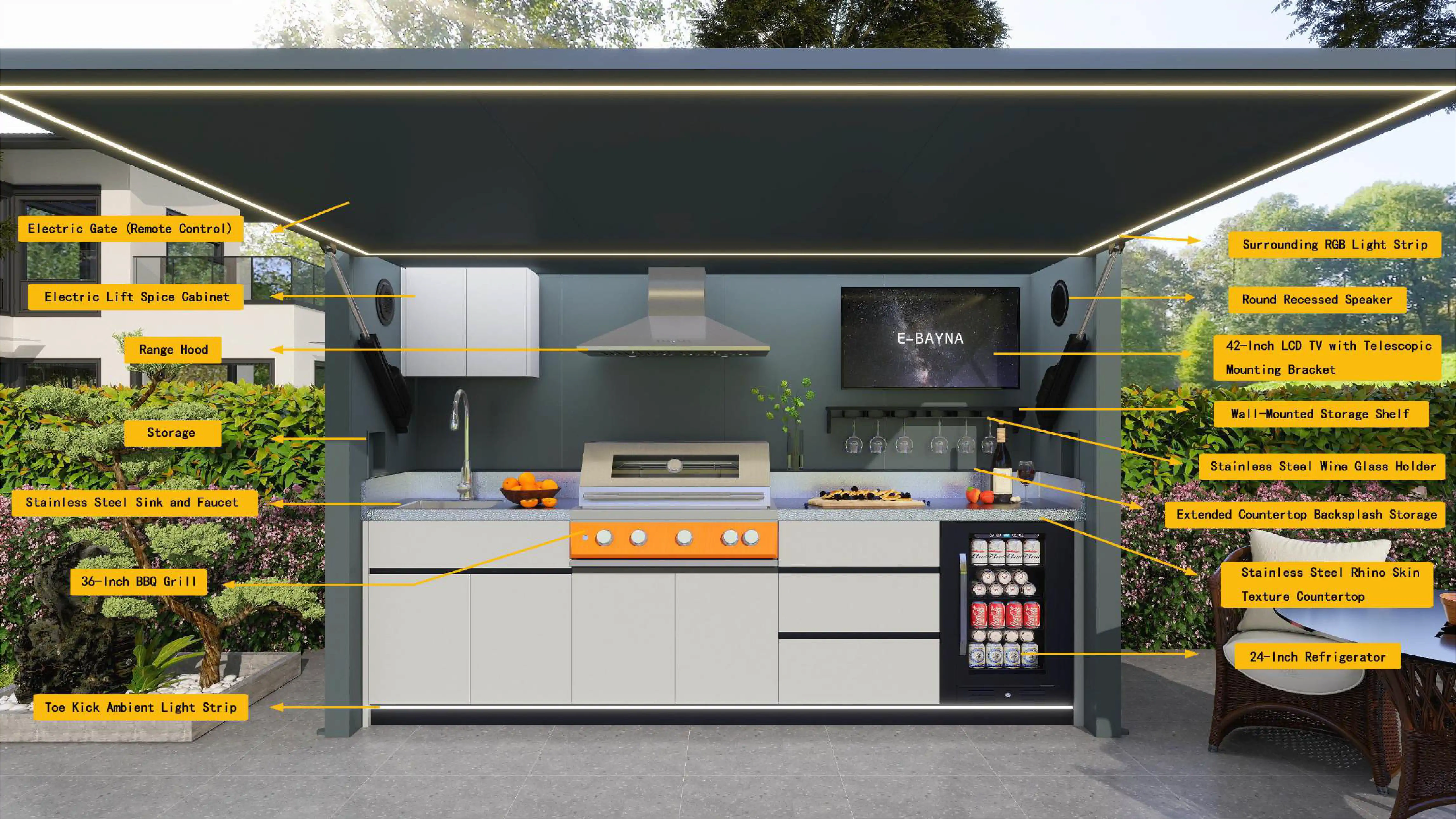 Max BBQ Pod spec drawing