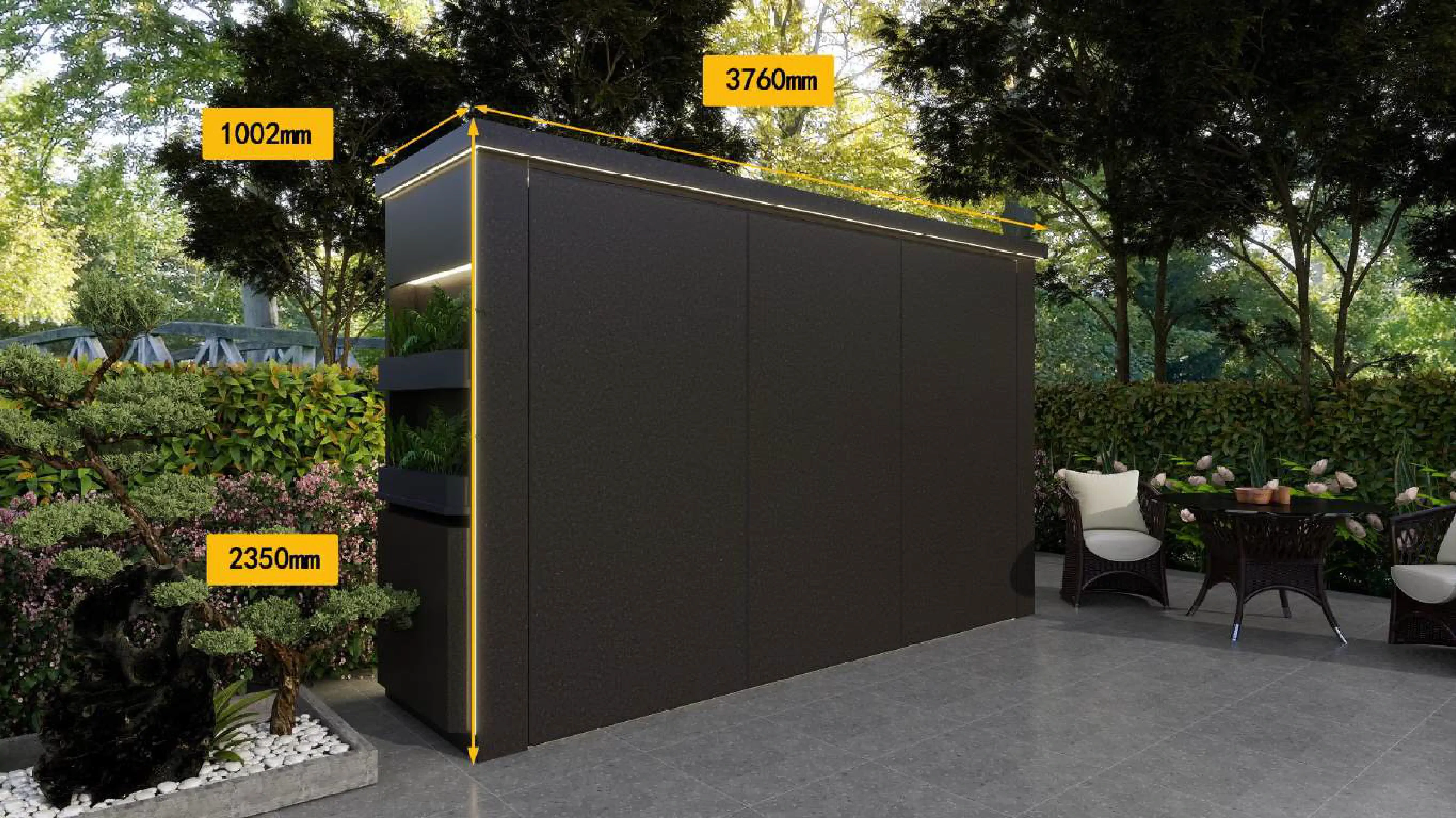 Ultra BBQ Pod closed view