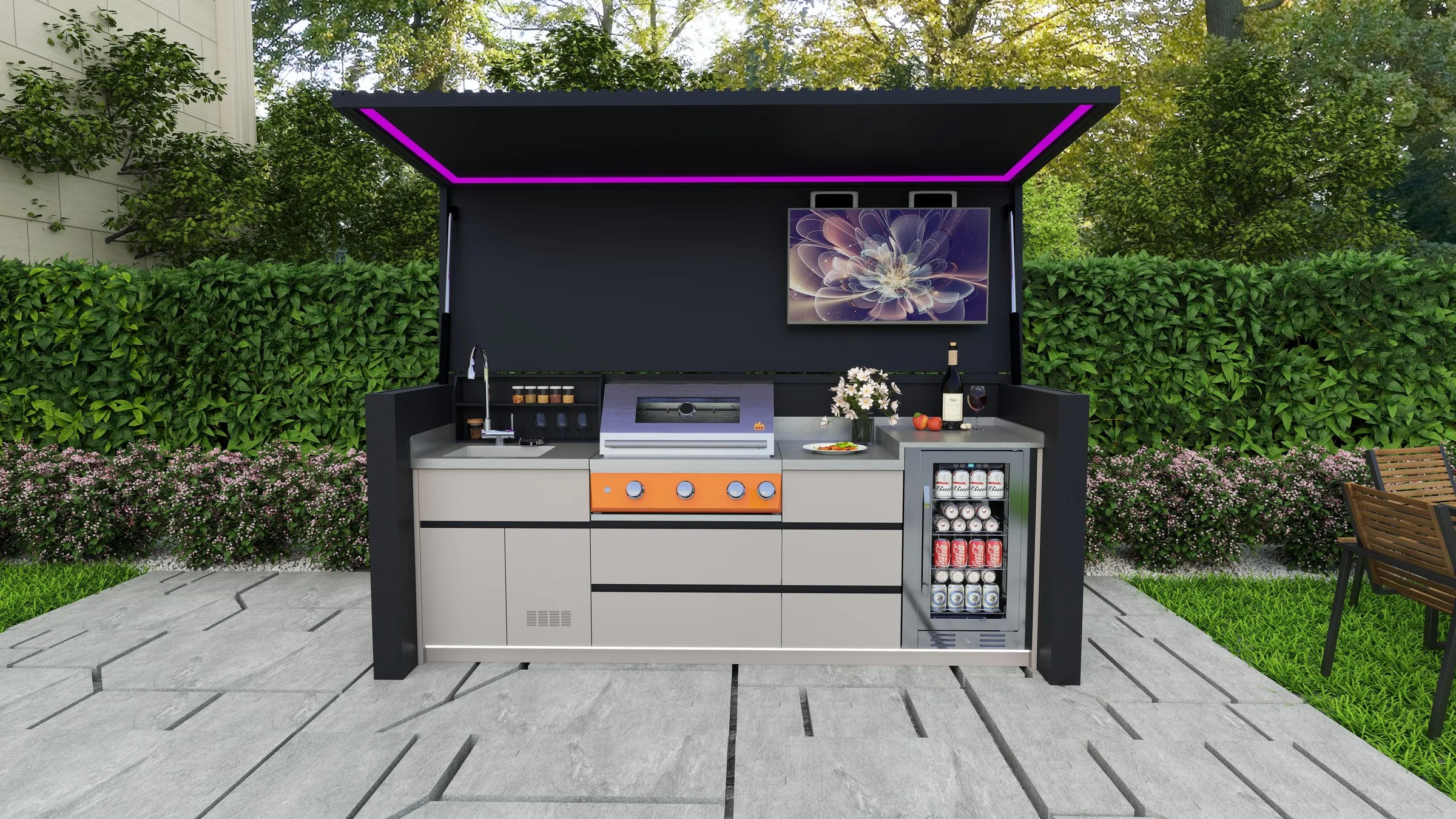 Compact BBQ Pod view 2
