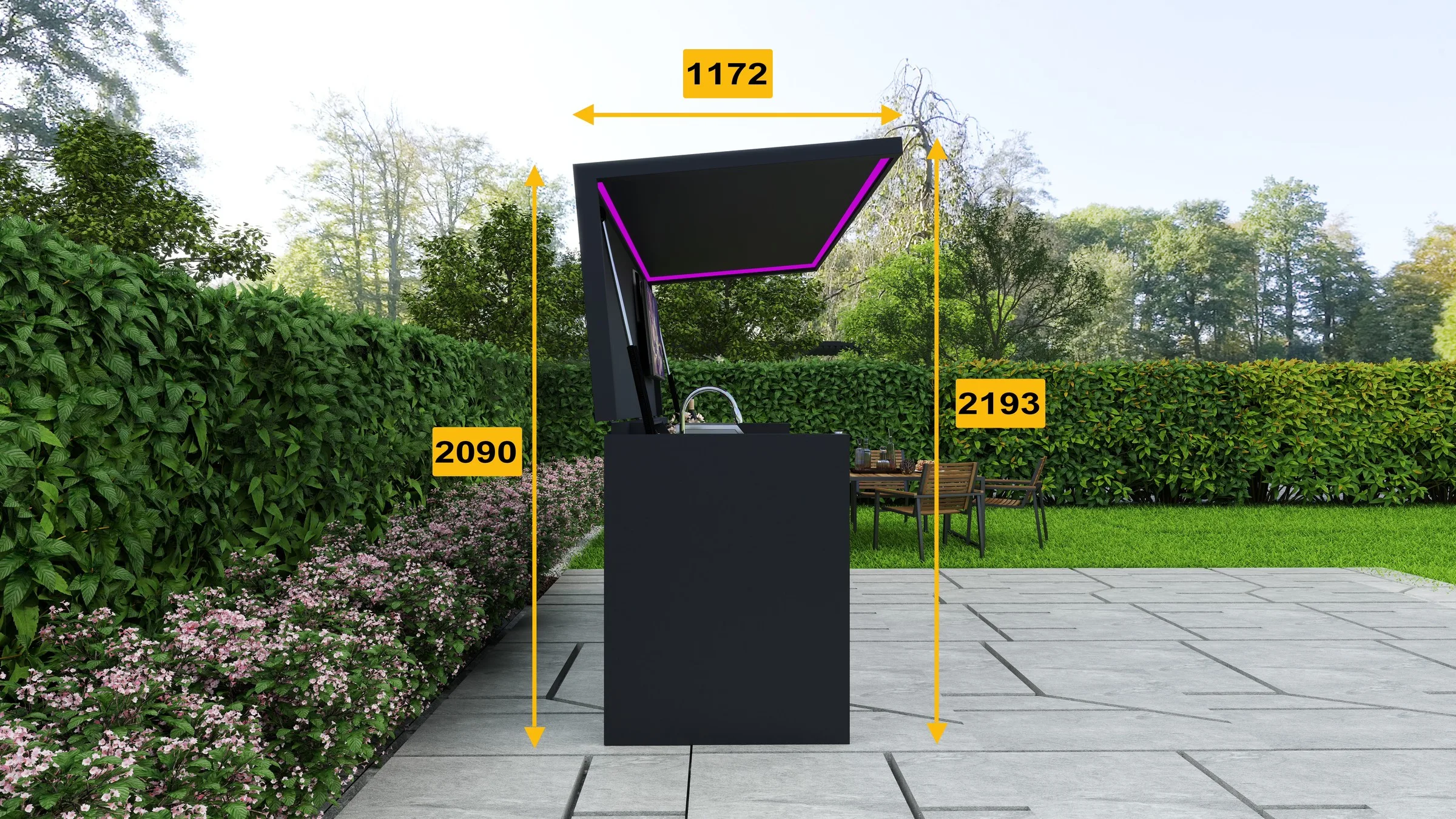 Compact BBQ Pod view 4