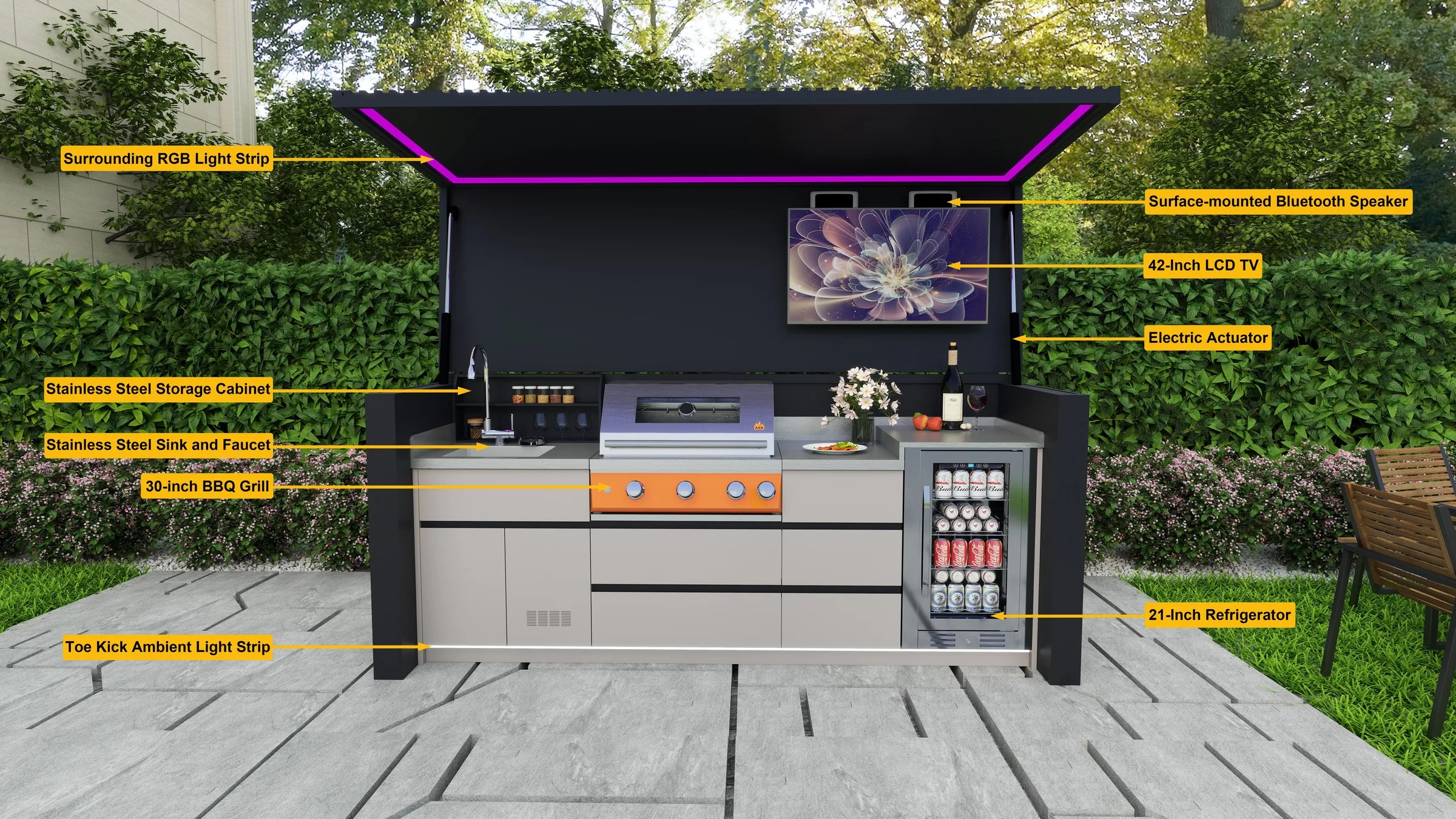 Compact BBQ Pod view 5