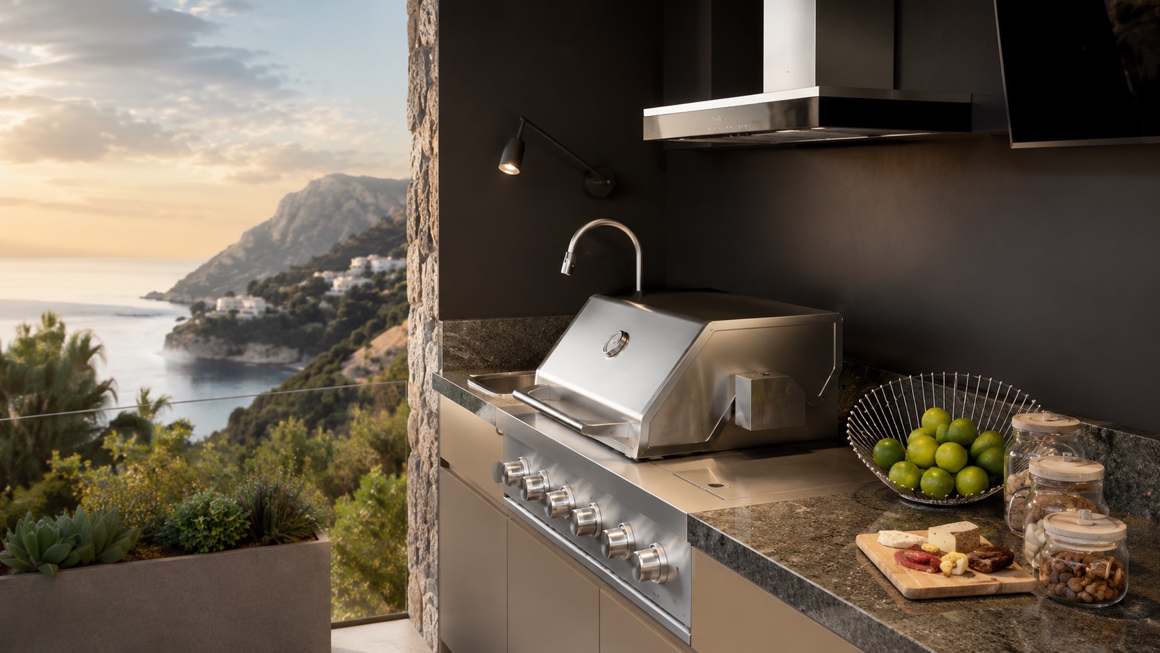 BBQ Pod outdoor kitchen