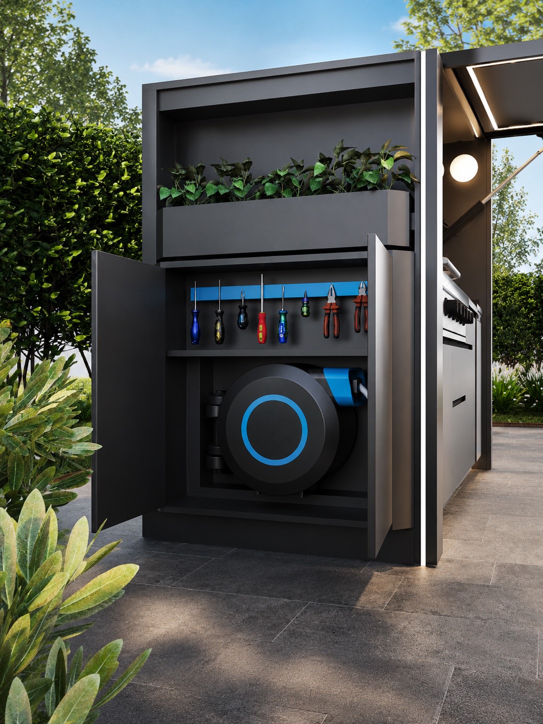 BBQ Pod outdoor kitchen