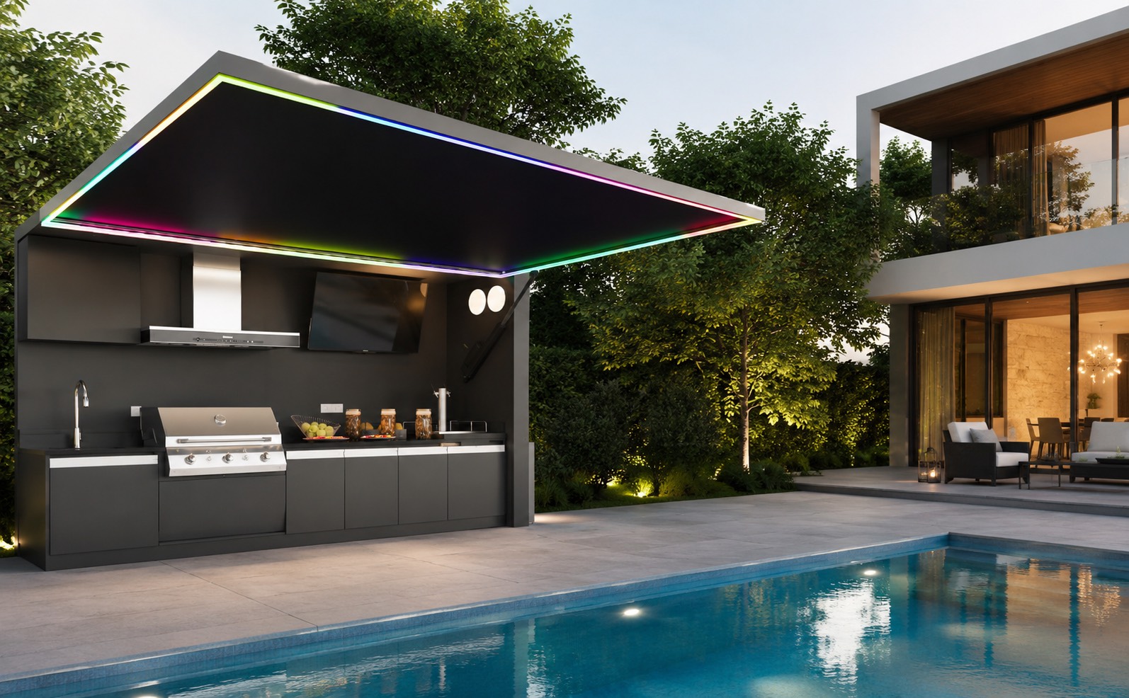BBQ Pod outdoor kitchen